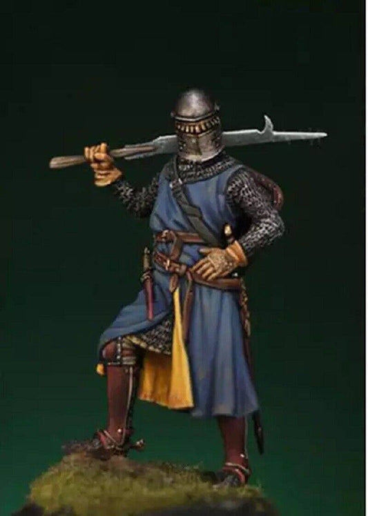 1/32 Resin Model Kit Warrior European Medieval Knight Unpainted - Model-Fan-Store