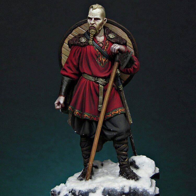 1/32 Resin Model Kit Warrior Viking Russian Leader Unpainted - Model-Fan-Store