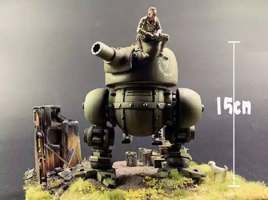 1/35 150mm Resin Model Kit Sherman Tank Closed US Army WW2 Unpainted - Model-Fan-Store