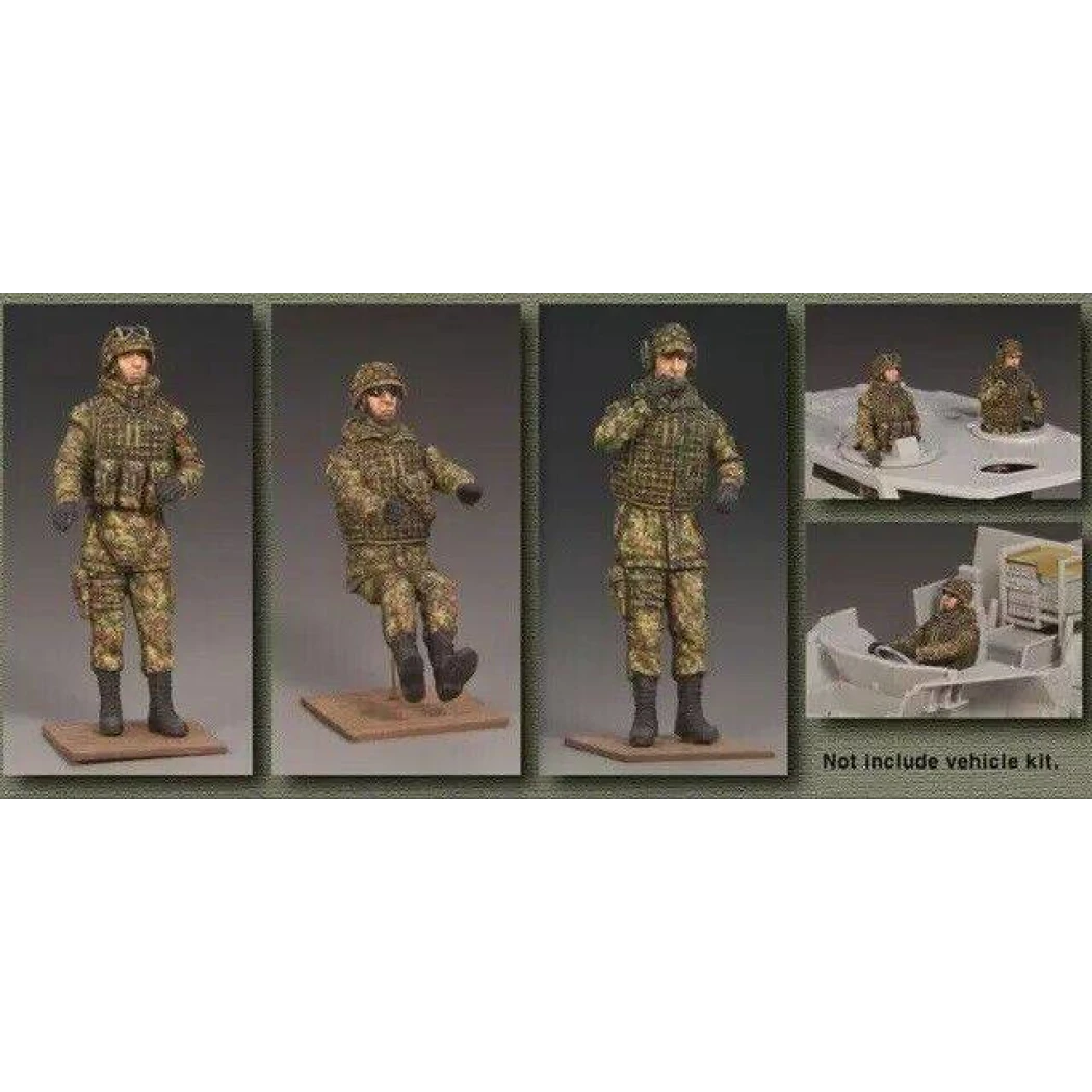 1/35 3pcs Resin Model Kit Modern German Soldiers Unpainted - Model-Fan-Store