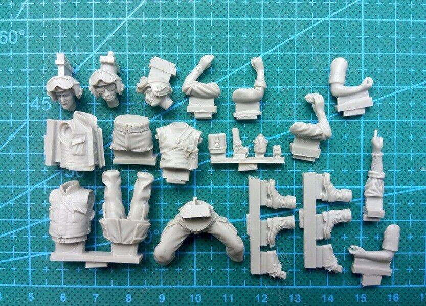 1/35 3pcs Resin Model Kit US Army Soldiers Vietnam War Unpainted - Model-Fan-Store