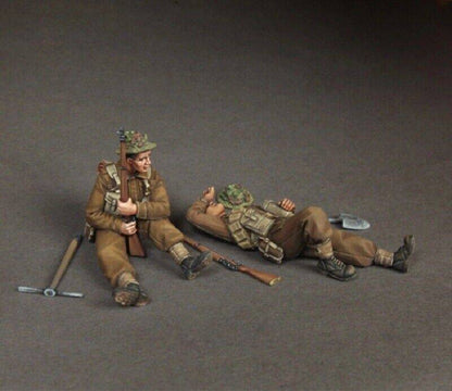 1/35 6pcs Resin Model Kit British Soldiers Infantry WW2 Unpainted - Model-Fan-Store