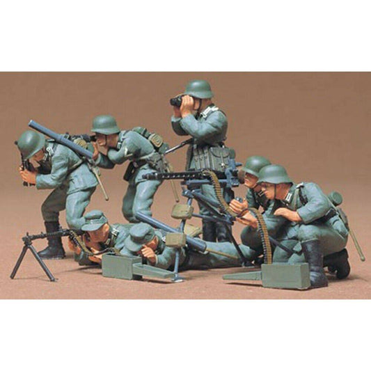 1/35 7pcs Resin Model Kit German Soldiers Machine Gun WW2 Unpainted - Model-Fan-Store