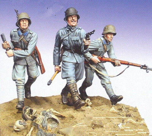 1/35 Resin Model Kit Austro-Hungarian Soldiers (with base) WW1 Unpainted - Model-Fan-Store