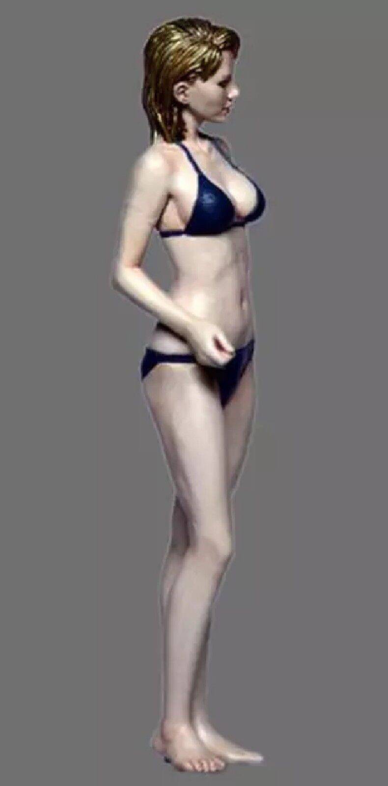 1/35 Resin Model Kit Beautiful Girl Beautiful Swimsuit Unpainted - Model-Fan-Store