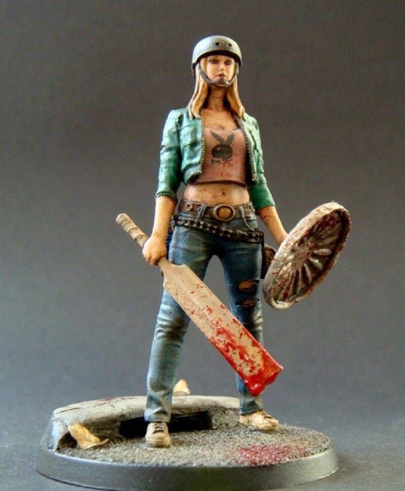 1/35 Resin Model Kit Beautiful Girl J17 Post-Apocalyptic Unpainted - Model-Fan-Store