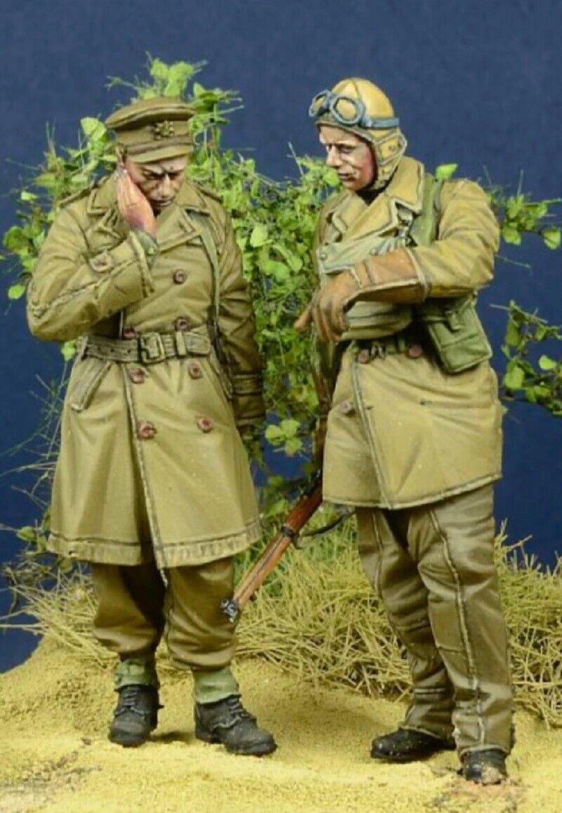 1/35 Resin Model Kit British Soldiers WW2 Unpainted - Model-Fan-Store