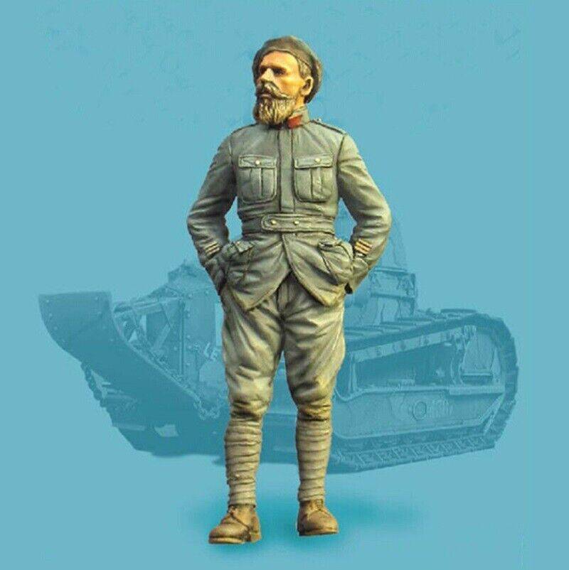 1/35 Resin Model Kit French Soldier Tanker WW1 Unpainted - Model-Fan-Store