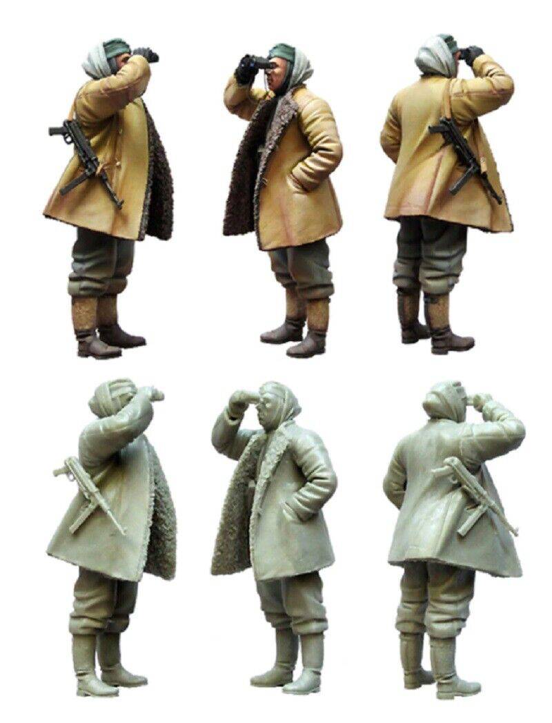 1/35 Resin Model Kit German Officer Infantry WW2 Unpainted - Model-Fan-Store