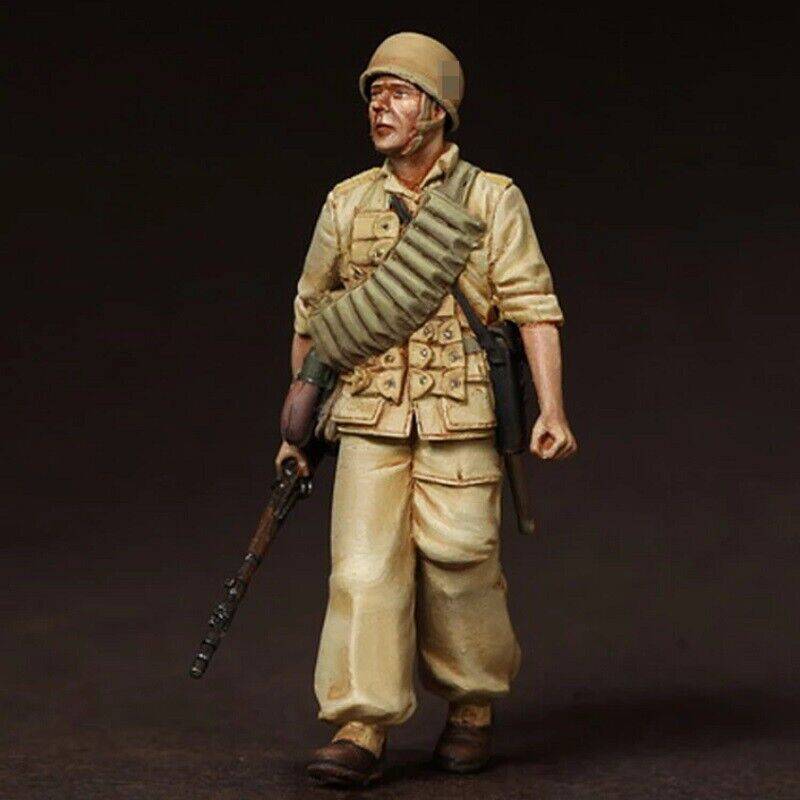 1/35 Resin Model Kit German Soldier Fallschirmjager WW2 Unpainted - Model-Fan-Store