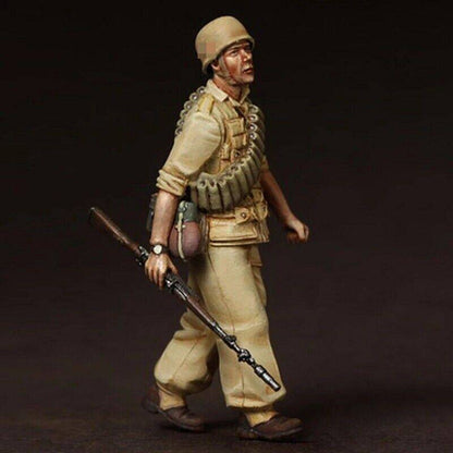 1/35 Resin Model Kit German Soldier Fallschirmjager WW2 Unpainted - Model-Fan-Store