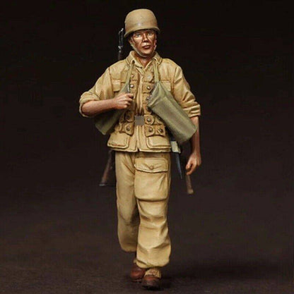 1/35 Resin Model Kit German Soldier Fallschirmjager WW2 Unpainted - Model-Fan-Store