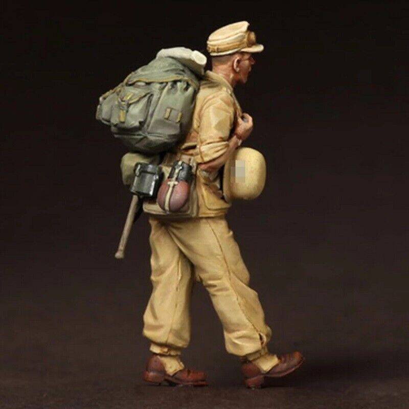 1/35 Resin Model Kit German Soldier Fallschirmjager WW2 Unpainted - Model-Fan-Store