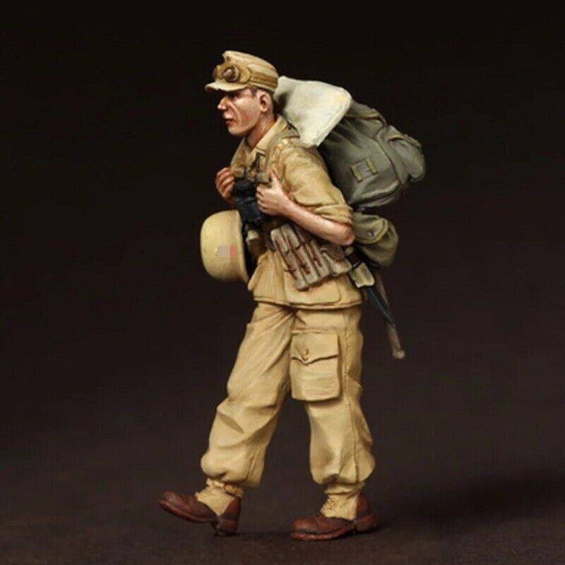 1/35 Resin Model Kit German Soldier Fallschirmjager WW2 Unpainted - Model-Fan-Store