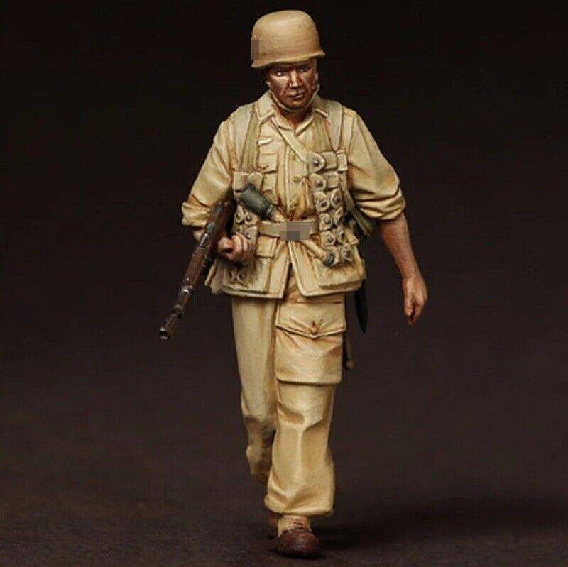 1/35 Resin Model Kit German Soldier Fallschirmjager WW2 Unpainted - Model-Fan-Store