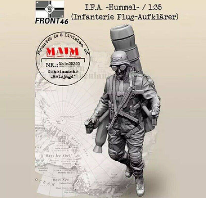 1/35 Resin Model Kit German Soldiers IFA Hummel WW2 Unpainted - Model-Fan-Store