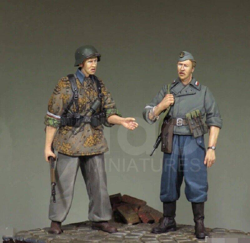 1/35 Resin Model Kit German Soldiers Infantry WW2 Unpainted - Model-Fan-Store