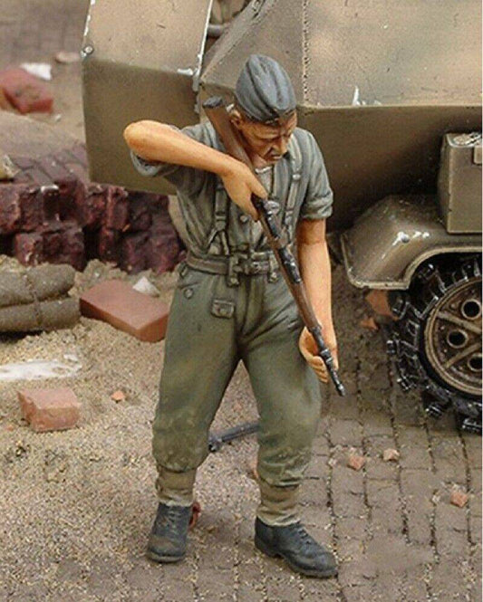 1/35 Resin Model Kit German Soldiers Infantry WW2 Unpainted - Model-Fan-Store