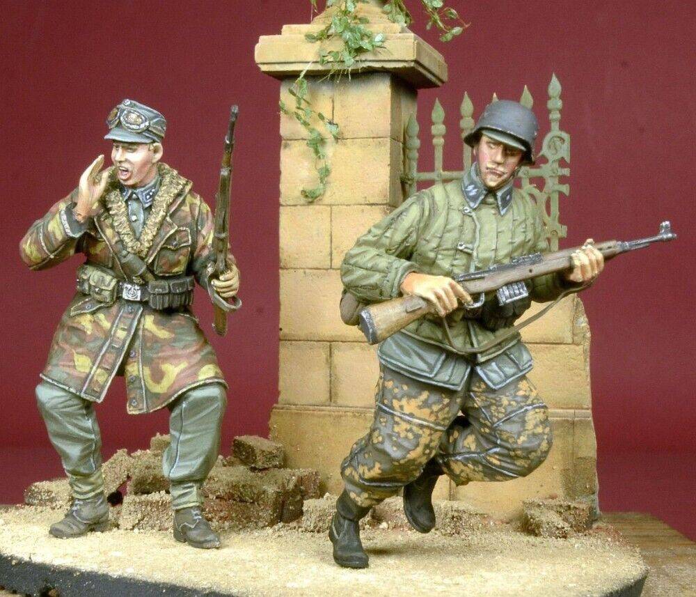 1/35 Resin Model Kit German Soldiers Infantry WW2 Unpainted - Model-Fan-Store