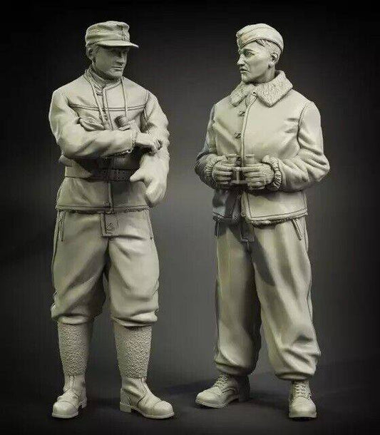 1/35 Resin Model Kit German Soldiers Infantry WW2 Unpainted - Model-Fan-Store