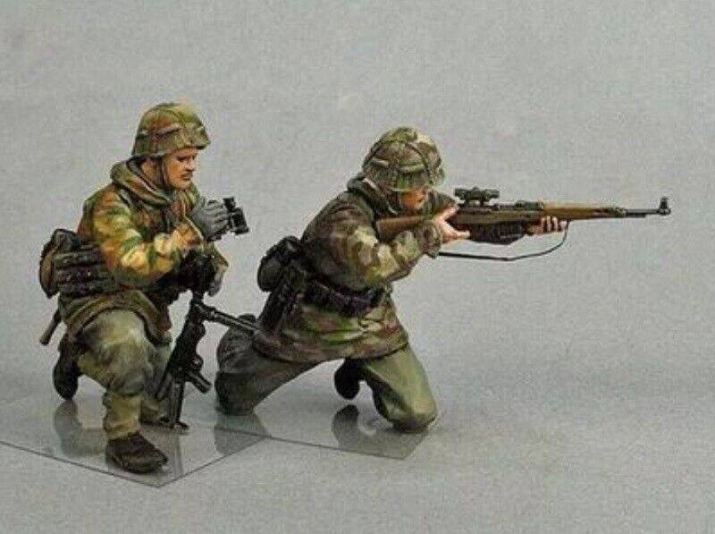 1/35 Resin Model Kit German Soldiers Snipers Infantry WW2 Unpainted - Model-Fan-Store