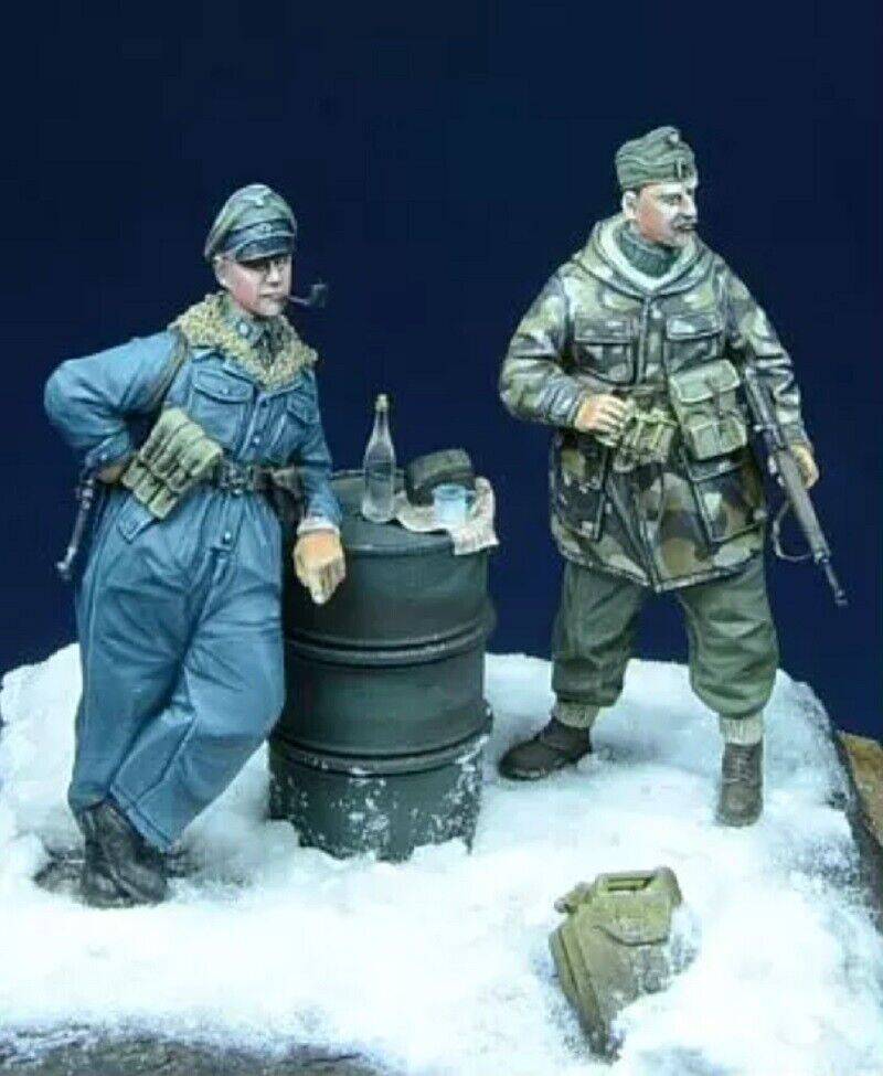 1/35 Resin Model Kit Hungarian Soldiers Infantry WW2 Unpainted - Model-Fan-Store