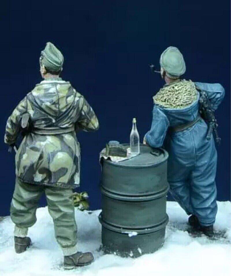 1/35 Resin Model Kit Hungarian Soldiers Infantry WW2 Unpainted - Model-Fan-Store