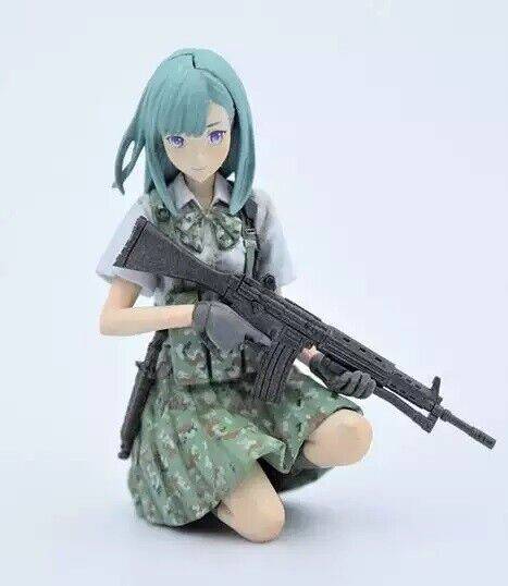 1/35 Resin Model Kit Modern Beautiful Girl with a Gun Unpainted - Model-Fan-Store