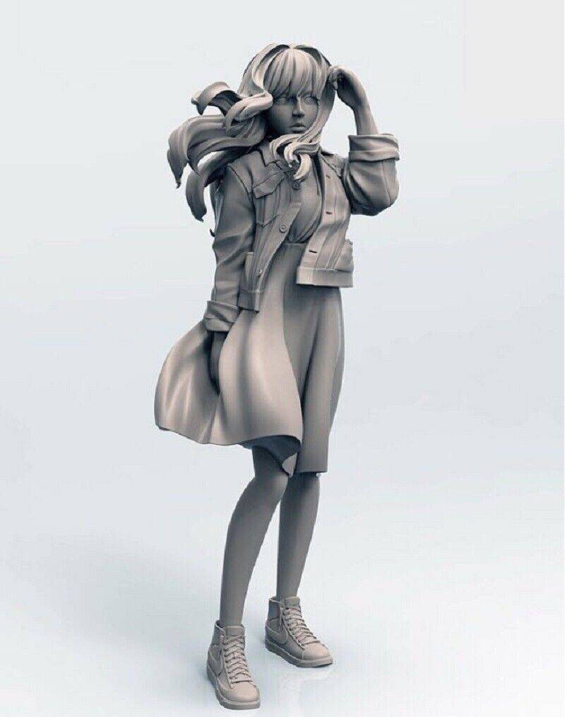 1/35 Resin Model Kit Modern Beautiful Girl Woman Unpainted - Model-Fan-Store