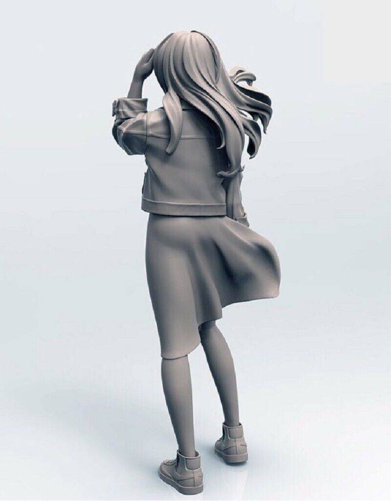 1/35 Resin Model Kit Modern Beautiful Girl Woman Unpainted - Model-Fan-Store