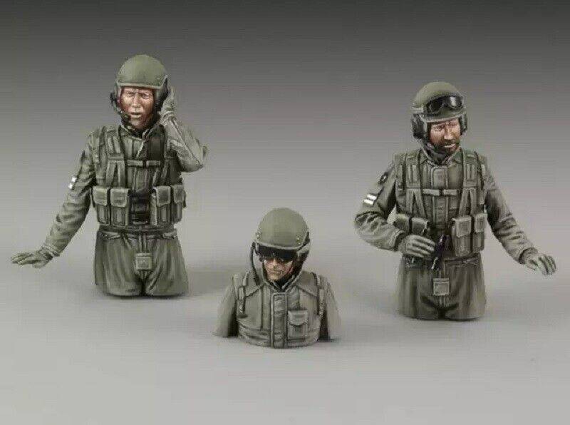 1/35 Resin Model Kit Modern Israeli Soldiers Tank Crew Unpainted - Model-Fan-Store