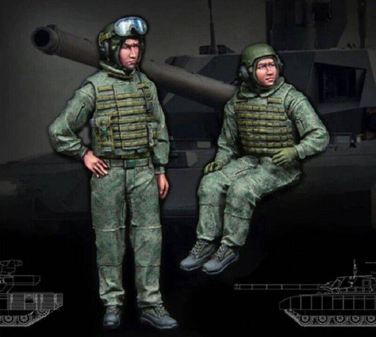 1/35 Resin Model Kit Modern Russian Soldiers Unpainted A28 - Model-Fan-Store