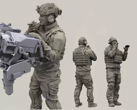 1/35 Resin Model Kit Modern US Soldier Iraq War Unpainted - Model-Fan-Store