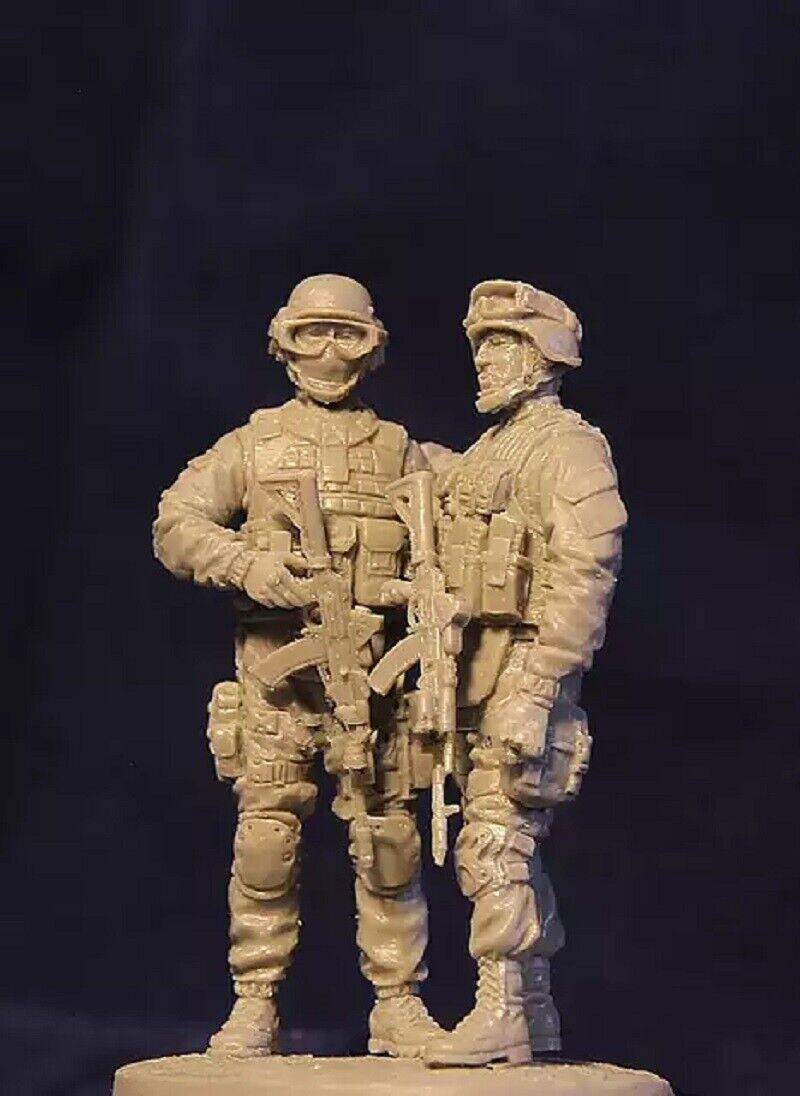 1/35 Resin Model Kit Russian Soldiers FSB unit Alpha Unpainted Unassembled - Model-Fan-Store