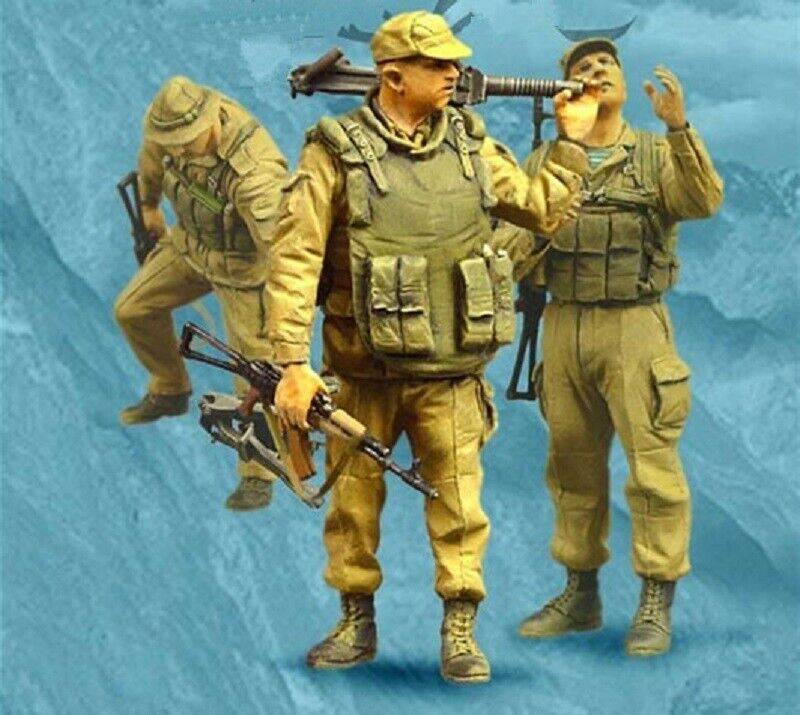 1/35 Resin Model Kit Russian Soviet Soldiers Infantry Unpainted Unassembled - Model-Fan-Store