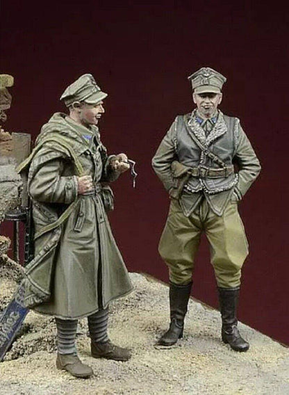 1/35 Resin Model Kit Soldier Infantry WW2 Unpainted - Model-Fan-Store