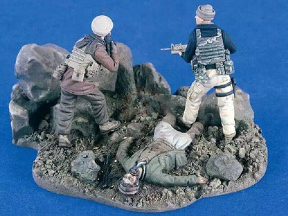 1/35 Resin Model Kit Soldiers Afghan War Unpainted Unassembled - Model-Fan-Store