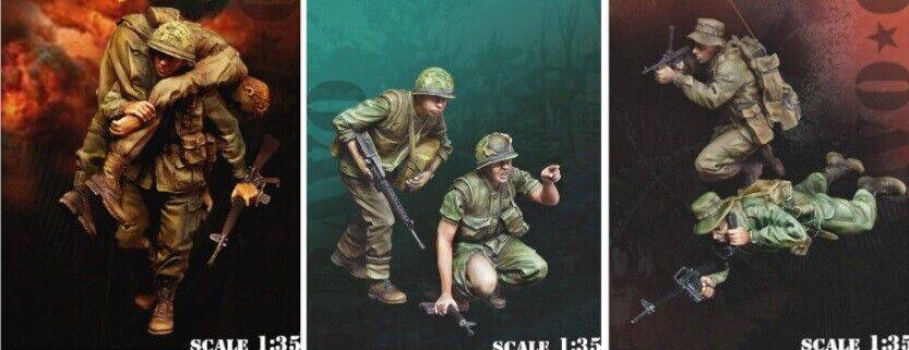 1/35 Resin Model Kit US Marines Vietnam War Unpainted - Model-Fan-Store