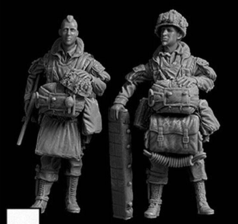 1/35 Resin Model Kit US Paratroopers WW2 Unpainted - Model-Fan-Store