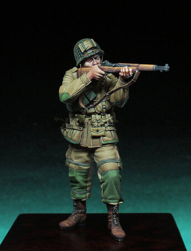 1/35 Resin Model Kit US Soldier Paratrooper WW2 Unpainted - Model-Fan-Store