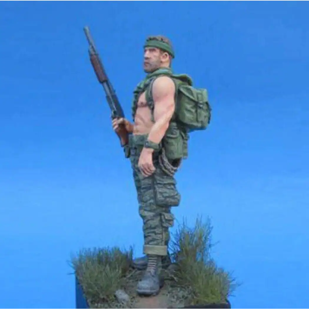 1/35 Resin Model Kit US Soldier Vietnam War Unpainted - Model-Fan-Store