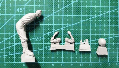 1/35 Resin Model Kit US Soldier WW2 Unpainted A28 - Model-Fan-Store