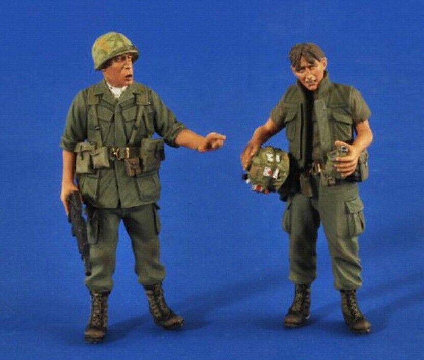 1/35 Resin Model Kit US Soldiers Vietnam War Unpainted - Model-Fan-Store
