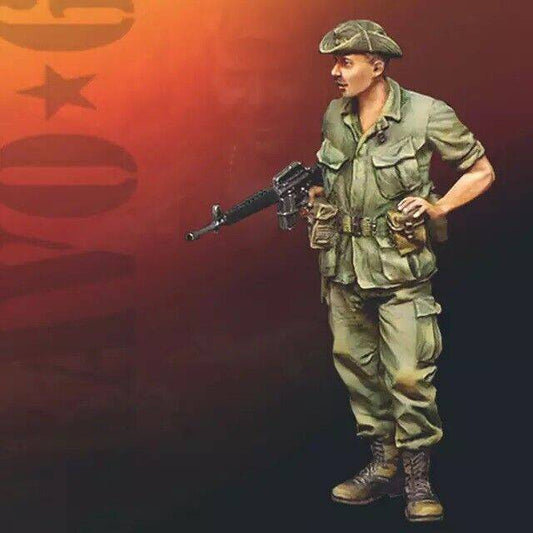 1/35 Resin Model Kit Vietnam War US Army Soldier Unpainted - Model-Fan-Store