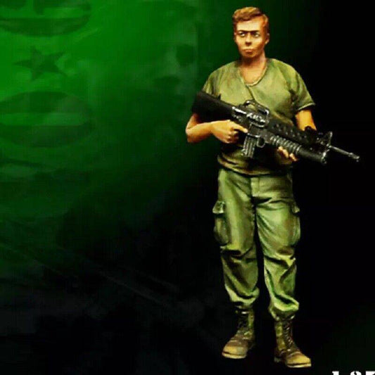 1/35 Resin Model Kit Vietnam War US Army Soldier Unpainted - Model-Fan-Store