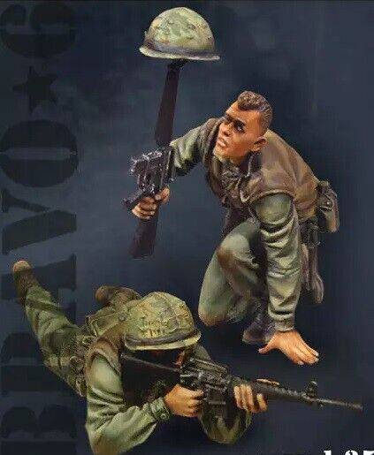 1/35 Resin Model Kit Vietnam War US Army Soldiers Unpainted - Model-Fan-Store