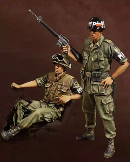 1/35 Resin Model Kit Vietnam War US Army Soldiers Unpainted - Model-Fan-Store