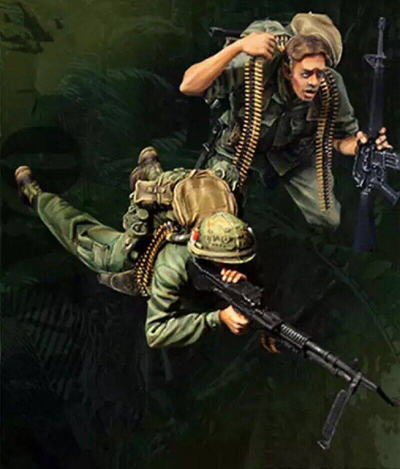 1/35 Resin Model Kit Vietnam War US Army Soldiers Unpainted - Model-Fan-Store