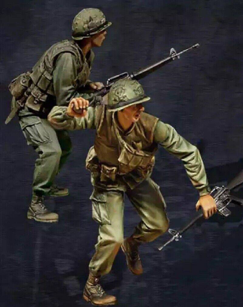 1/35 Resin Model Kit Vietnam War US Army Soldiers Unpainted - Model-Fan-Store