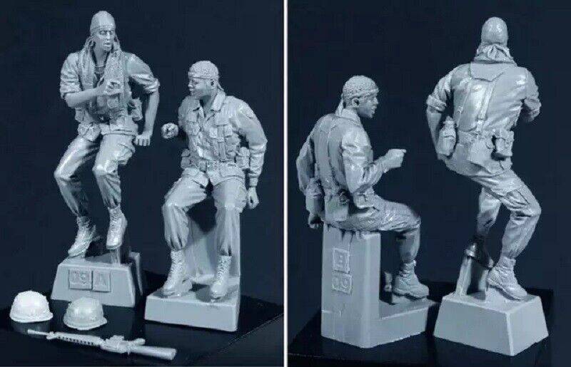 1/35 Resin Model Kit Vietnam War US Army Soldiers Unpainted - Model-Fan-Store